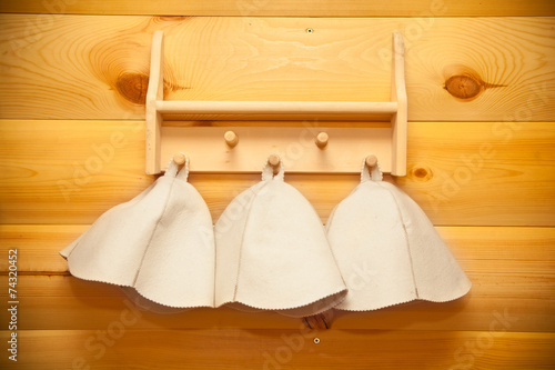 Hats for Russian bath