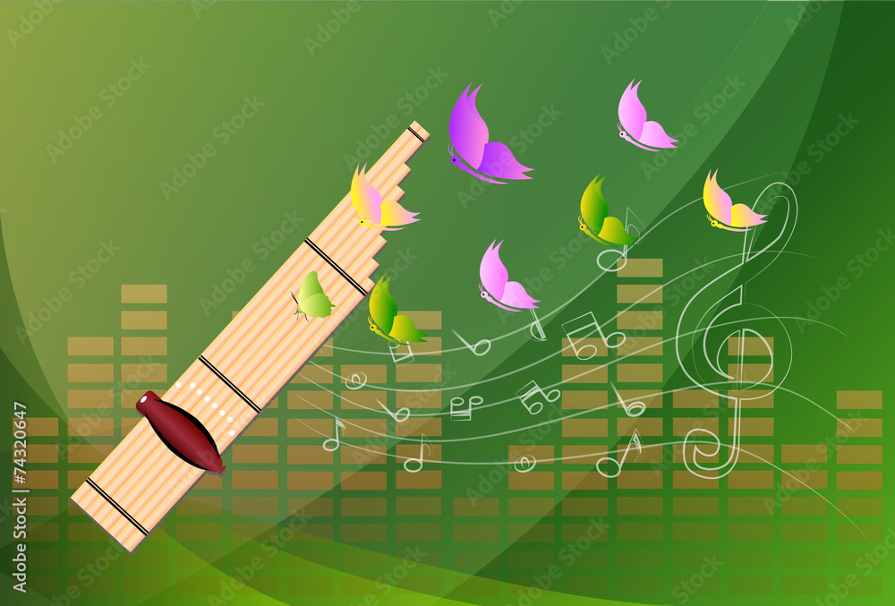 Fototapeta premium Thai musical instruments called 