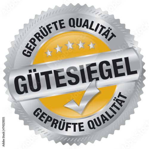 Gütesiegel - geprüfte Qualität