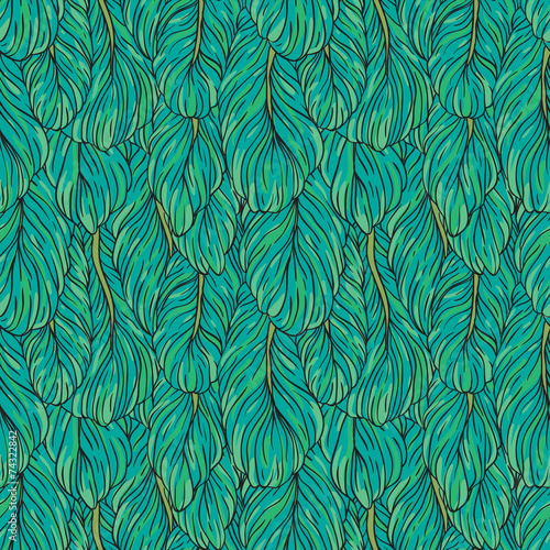 Feathers pattern