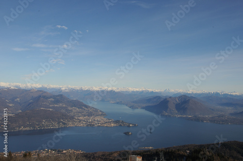 Mottarone - Lago Maggiore im Winter