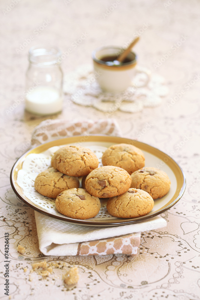 Peanut Butter Chocolate Chip Cookies Peanut Butter Chocolate Chip Cookies