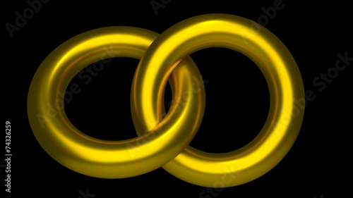 goldene Ringe