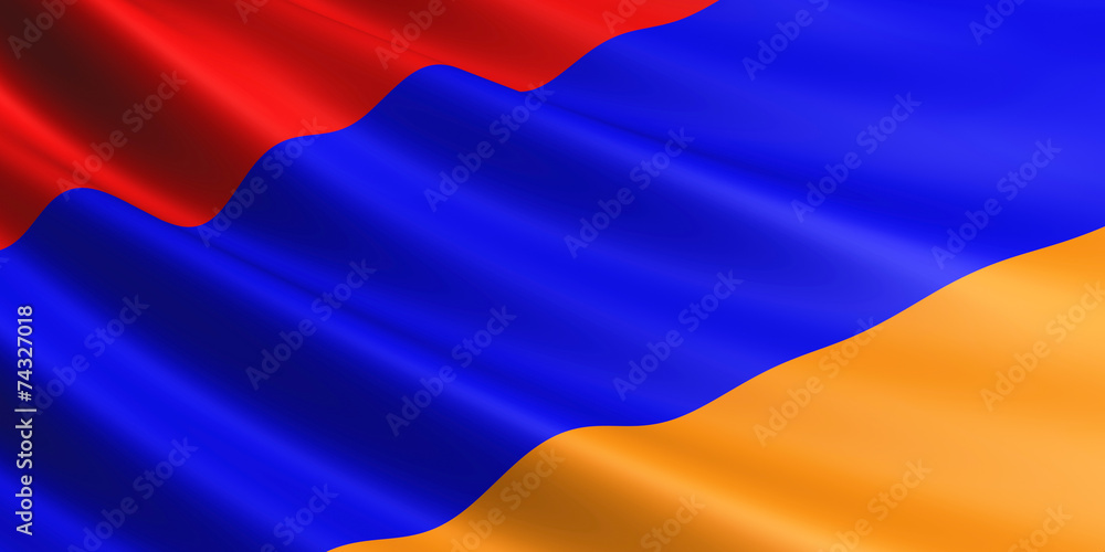 Armenia flag. Armenia flag.