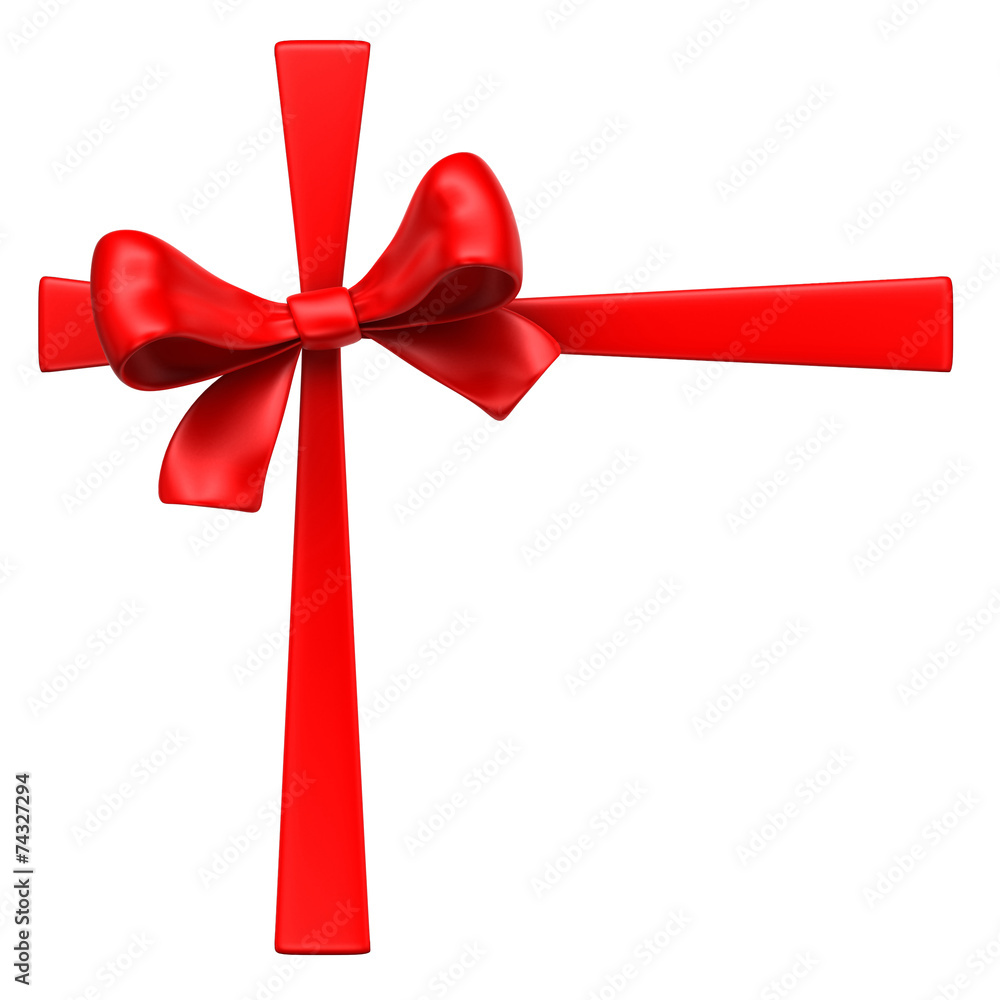 Red ribbon. Red ribbon.