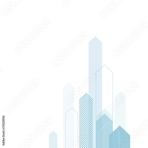 Abstract Business Background with Stylized Arrows to Up. For Cov
