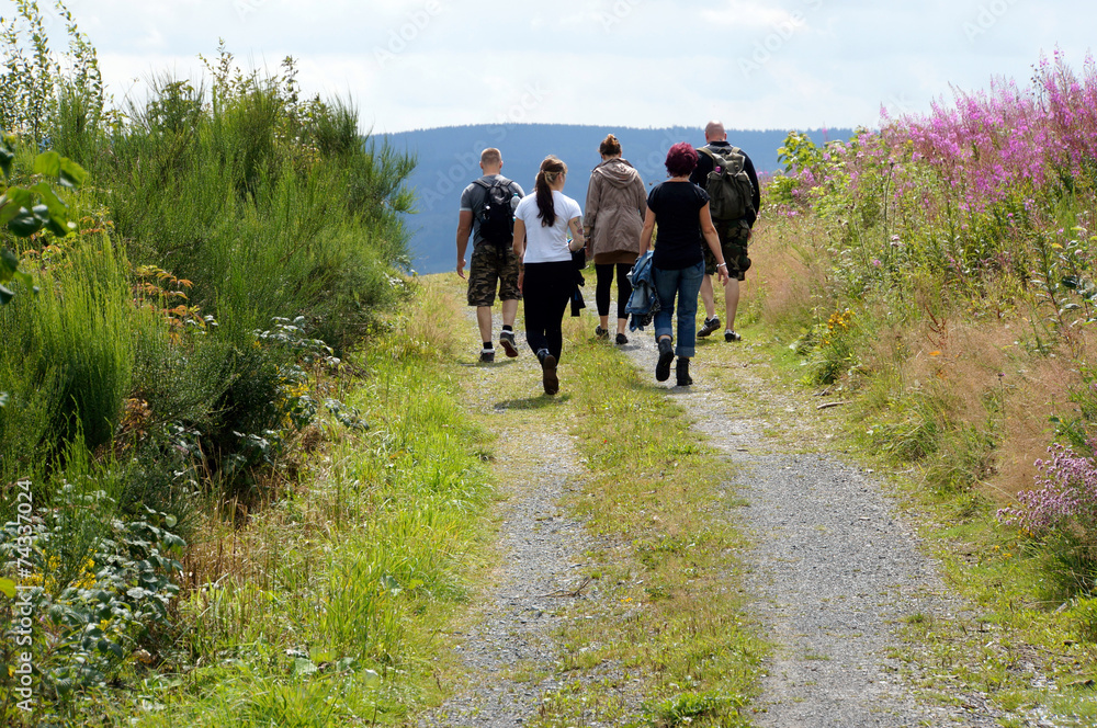 Obraz premium Wanderung im Sauerland