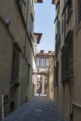 Lucca narrow street  Italy