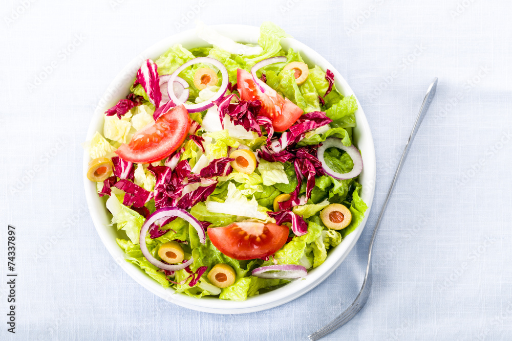 Frischer Salat Frischer Salat