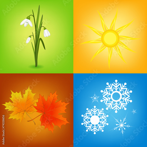 four seasons symbols