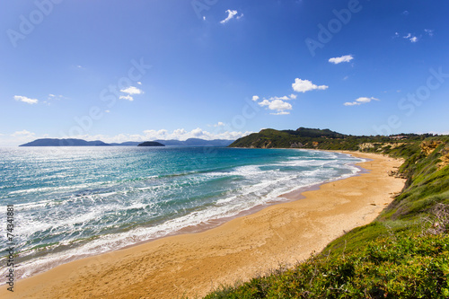 Fototapeta landscape of zante island
