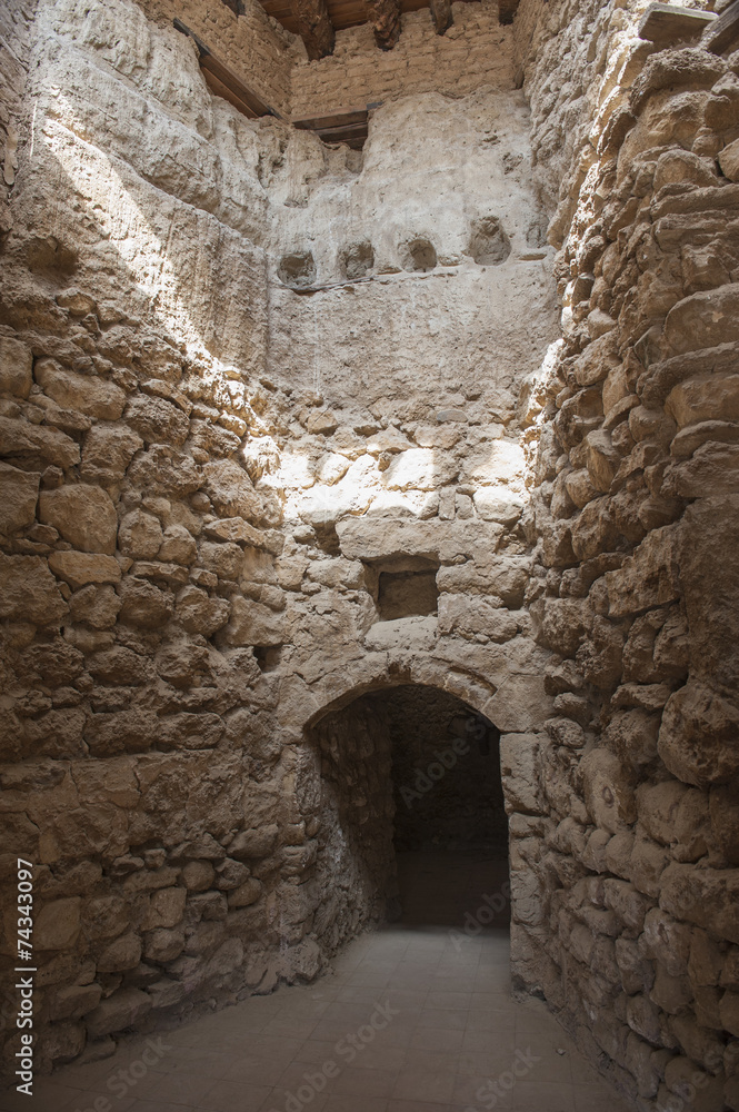 Old doorway in ancient Ottoman fort