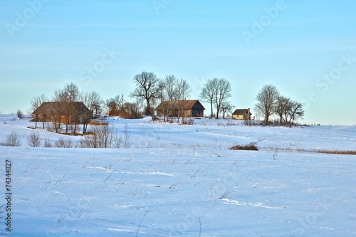 Winter Landscape © Gudellaphoto