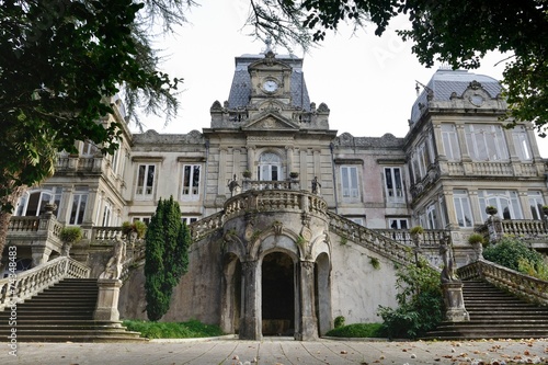 old abandoned castle