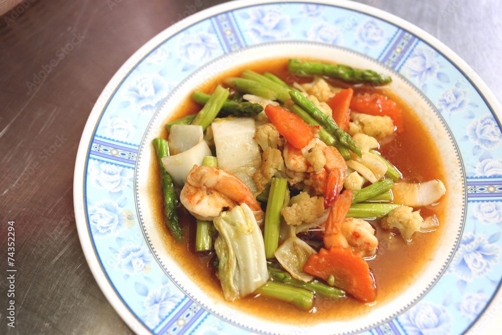 puff vegetables and shrimp. puff vegetables and shrimp.