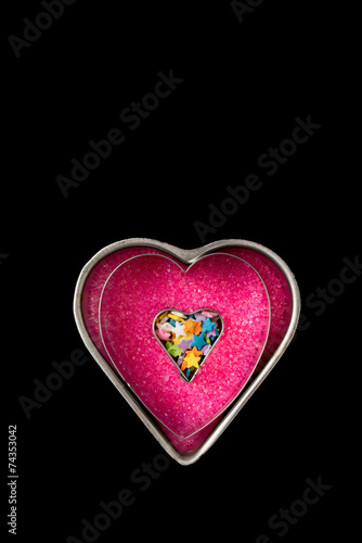 Heart Shape Filled with Candy