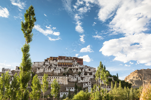 Thiksey Gompa  in Ladakh, India