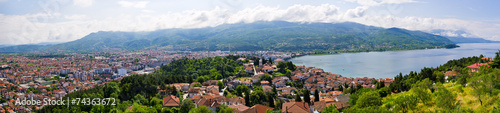 Ohrid bay, Macedonia