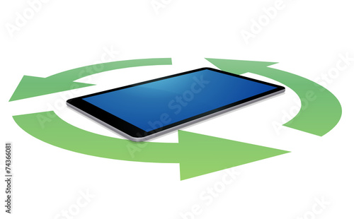 Tablet and recycling