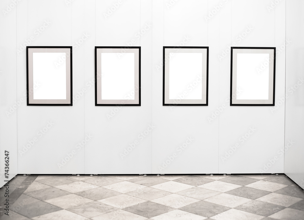 Empty Frames On Wall