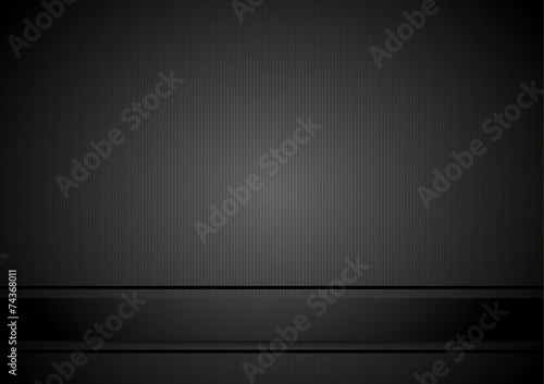 Black simple background
