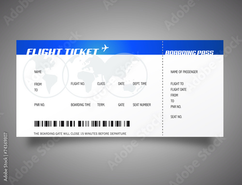Billet d'avion