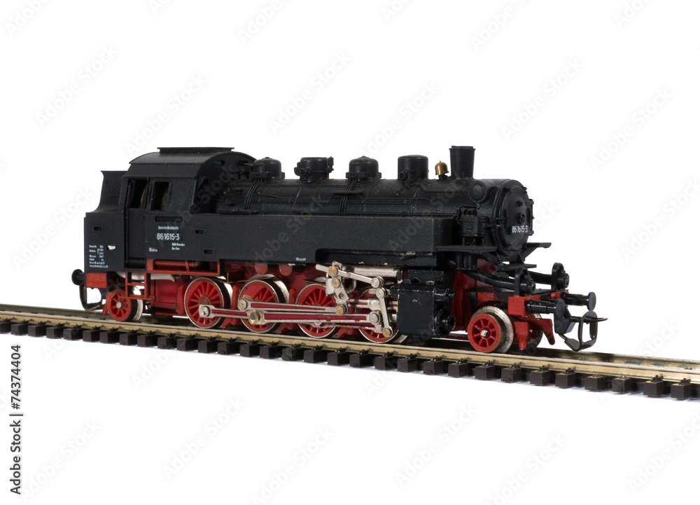Fototapeta premium modelleisenbahn lokomotive, lok
