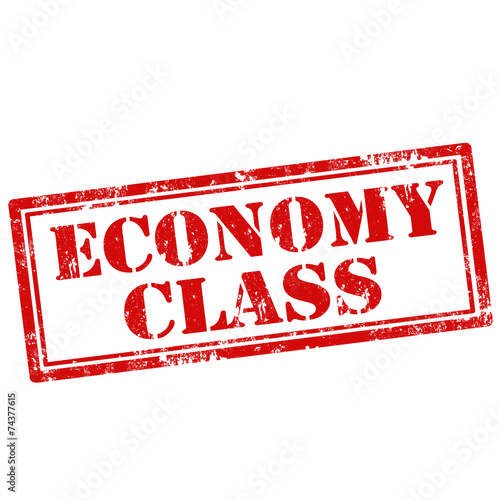 Economy Class-stamp