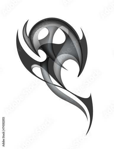 Tribal art tattoo