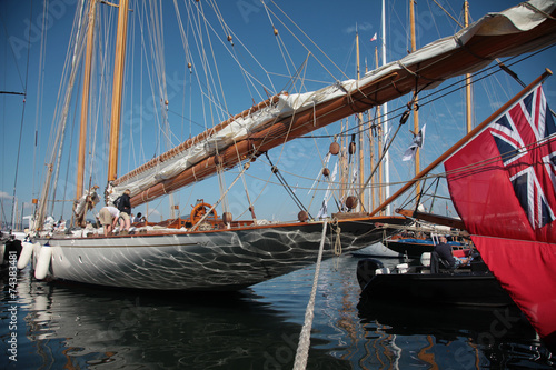 Elena à quai
