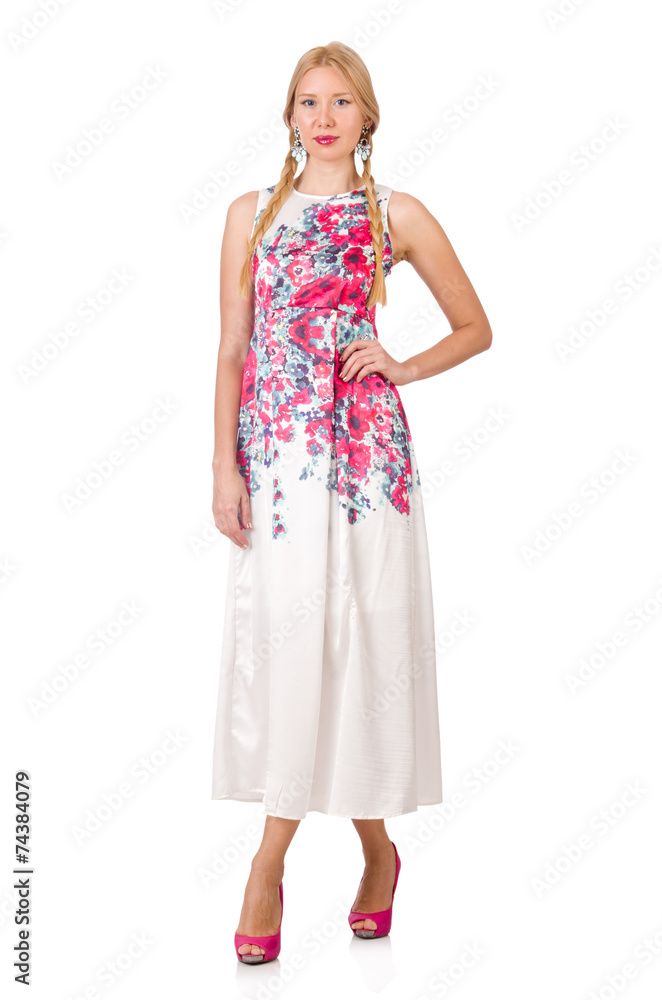 Young woman in fashion concept