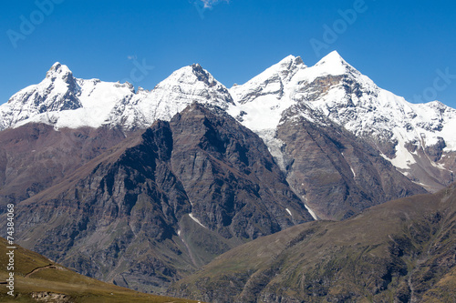 Rohtang Pass, which is on the road Manali - Leh. India