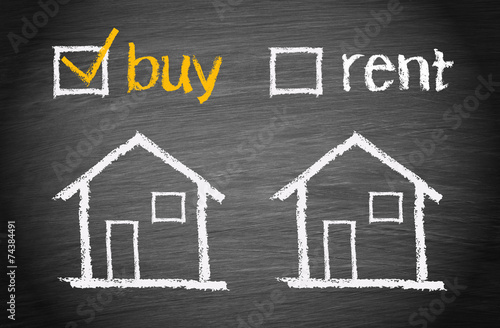 Buy a House - Real Estate Concept
