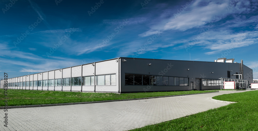 Fototapeta premium Modern Factory 