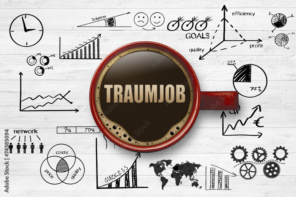 Obraz premium Traumjob