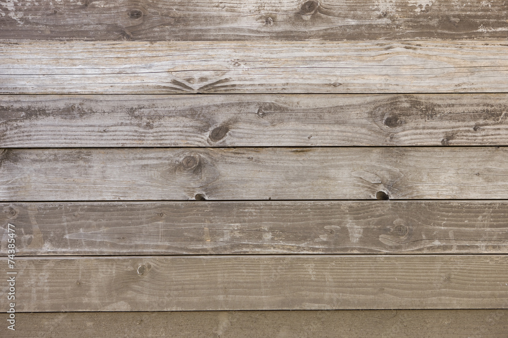 Naklejka premium 風雨にさらされた板