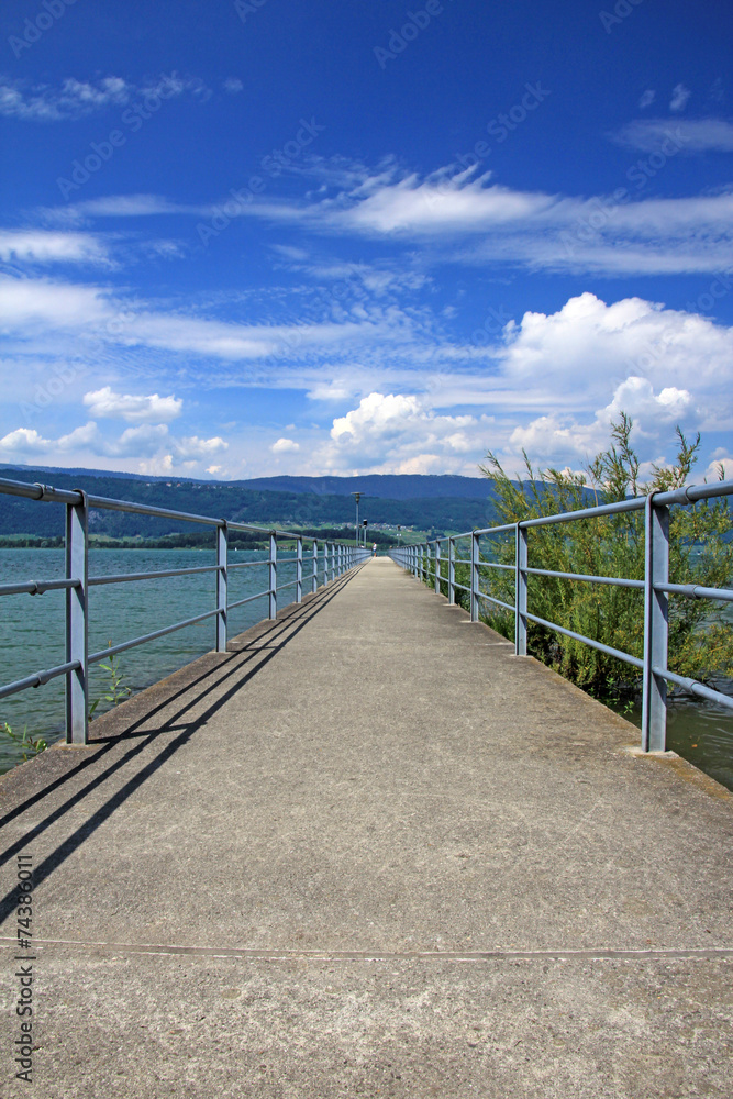 Obraz premium bielersee schweiz