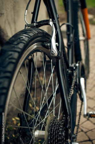 Bicycle rear wheel 