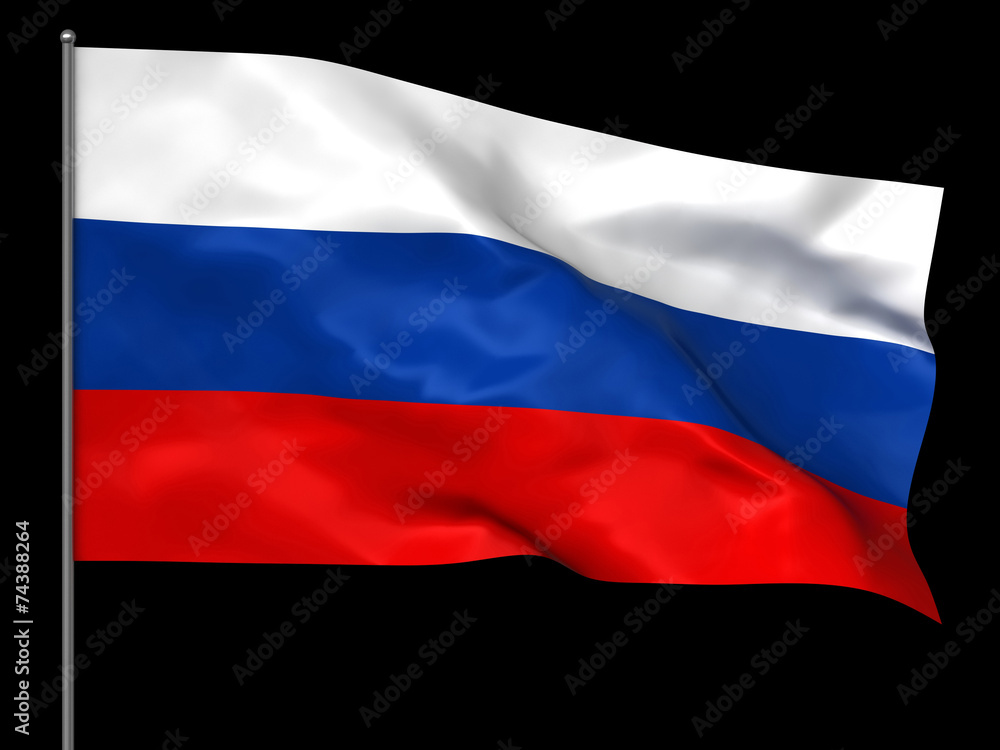 Fototapeta premium Russian flag
