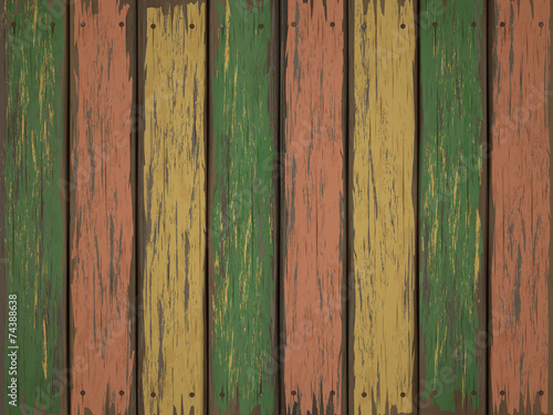 colorful retro wooden texture background