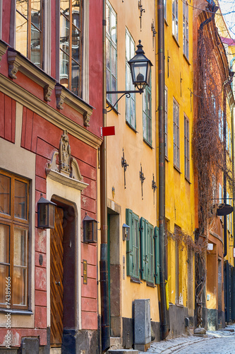 Old town in Stockholm.