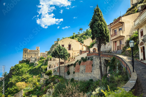 road leading to the Church of St. Nicolo in Savoca