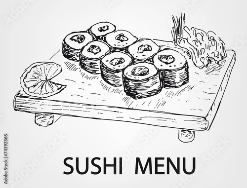 sushi menu