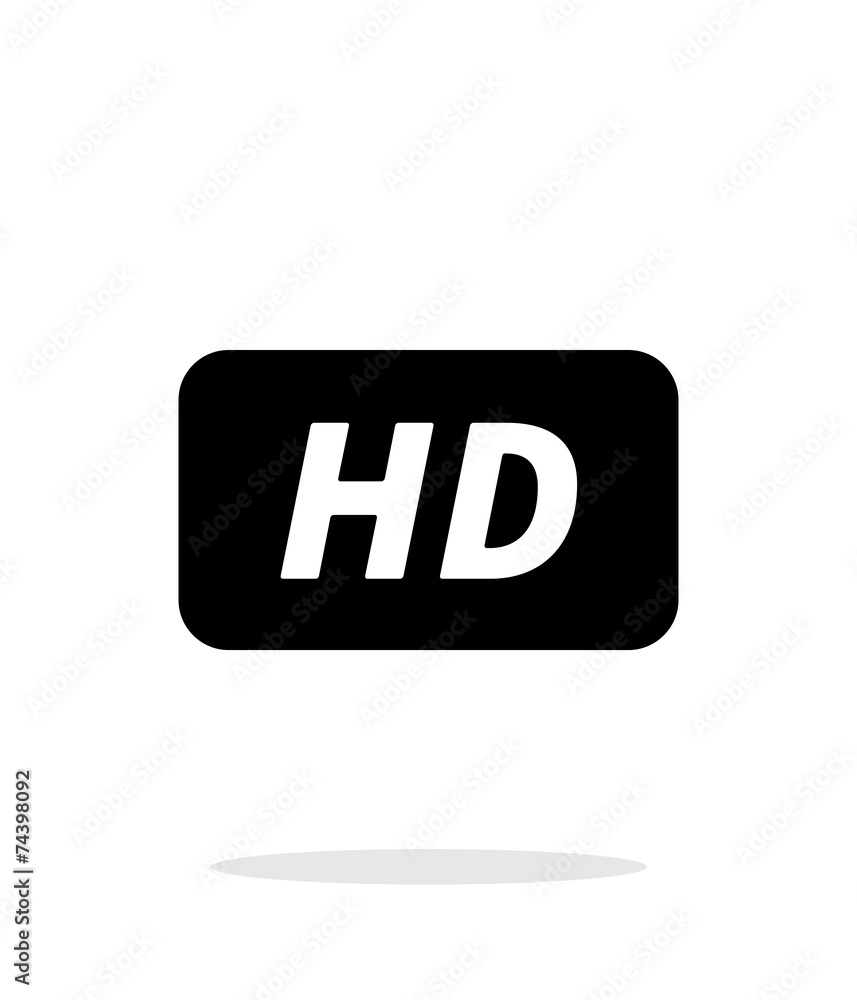High definition icon on white background.