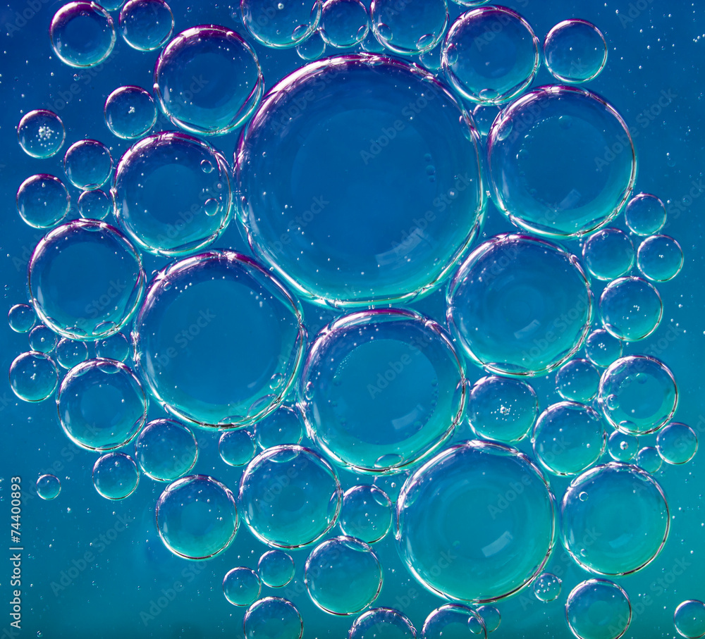 Oil soils on water surface Oil soils on water surface