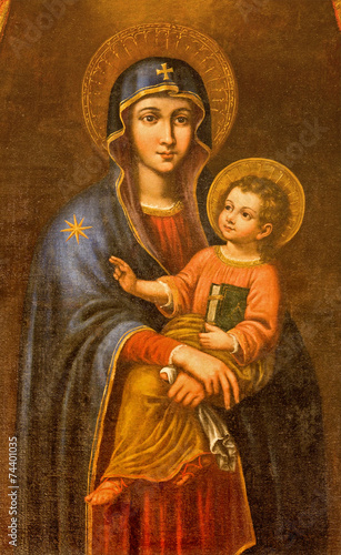 Photographie Seville - Madonna in Iglesia de Santa Maria Magdalena