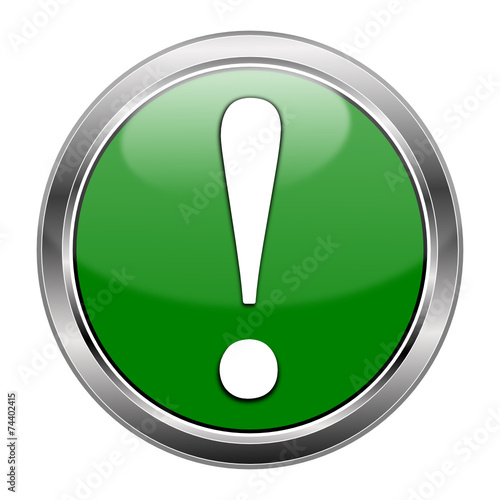 Button Ausrufezeichen glossy #141208-svg02