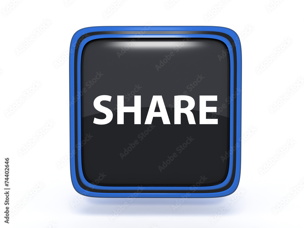 share square icon on white background share square icon on white background
