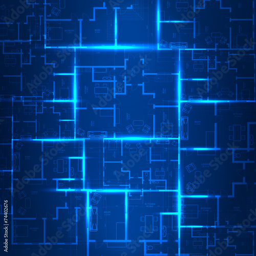 Architectural background.