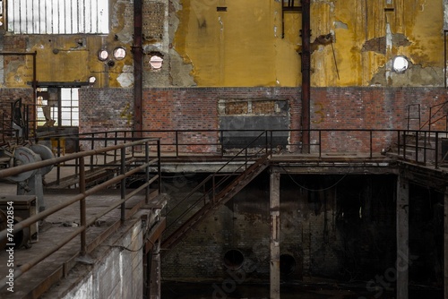 Electricity distribution hall in metal industry